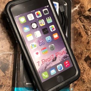Lifeproof type Iphone 7/8 plus waterproof case